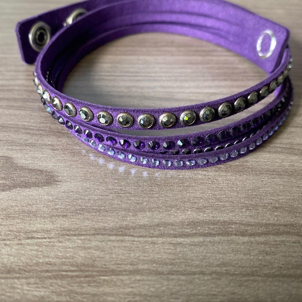 Swarovski wrap crystal bracelet